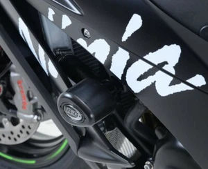 R&G PROTEZIONE TAMPONI AERO PER KAWASAKI ZX-10 RR 2021 > 2023 NO MOD CP0277BL - Foto 1 di 7