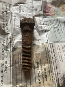 Original Bundesbahn DB Eisenbahn  Schwellenschraube - Bild 1 von 2