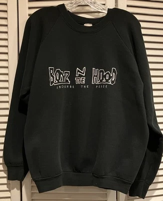 Sudadera de Colección 1991 Boyz N The Hood Promo Película Cuello Redondo Para Hombre XL Ice Cube Foto 1 de 3