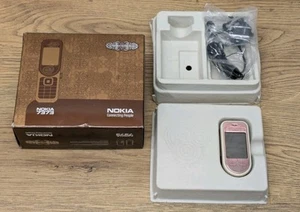 Boxed Nokia 7373 - Pink L 'Amour Collection Mobile Phone - Vintage Collectible - Picture 1 of 19