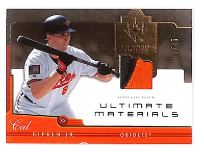 2005 Cal Ripken Jr. Upper Deck Ultimate Collection Materials - UG-R1 #5/25 - Image 1 of 2