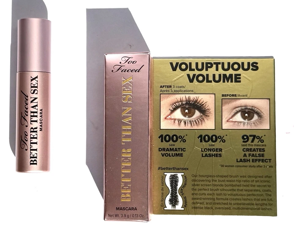 Too Faced Better Than Sex Mascara 3,9g - Bild 1 von 2