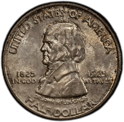 1925 Fort Vancouver 50C PCGS MS 66 CAC - Image 1 of 2