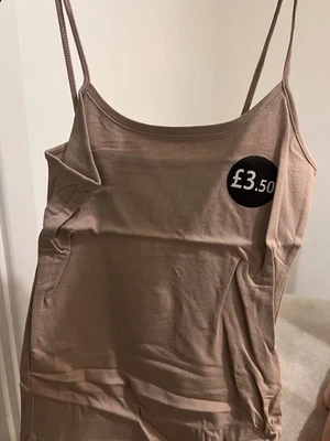 Women’s Peacocks Stretch Vest Top - UK 8  - Image 1 of 3