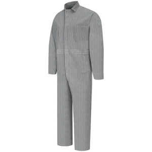 Red Kap Snap-Front Cotton Herringbone Coverall - Picture 1 of 3