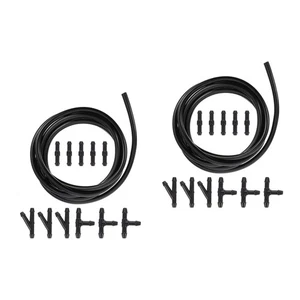 2 Sets  Windshield Washer Hose Washer Fluid Hose Connector Windshield Repair Kit - Bild 1 von 12