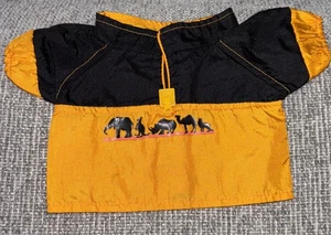 Vintage Cabbage Patch Kinder/Puppe gelb/schwarz Windbreaker Jacke CPK YJ - Bild 1 von 3