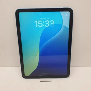 Apple iPad 10th Gen 64GB Blue Wifi & Celluar Battery Health: 100%. 306388 - Afbeelding 1 van 5