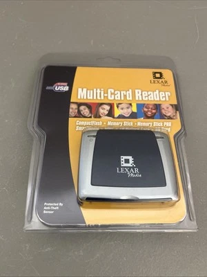 Lexar Multi-Card Reader With Hi-Speed USB Cable NEW/Factory Sealed - Image 1 of 4