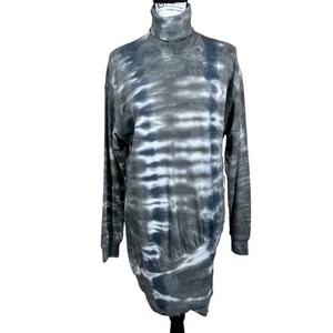 Young Fabulous Broke dress Tie-Dye Turtleneck Sweatshirt Tunic size S baddie - Picture 1 of 11