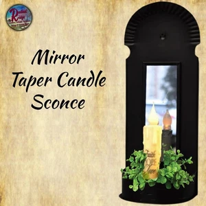 *Candelabro cónico espejo estilo colonial aplique exhibición colgante o Freestandin - Imagen 1 de 3