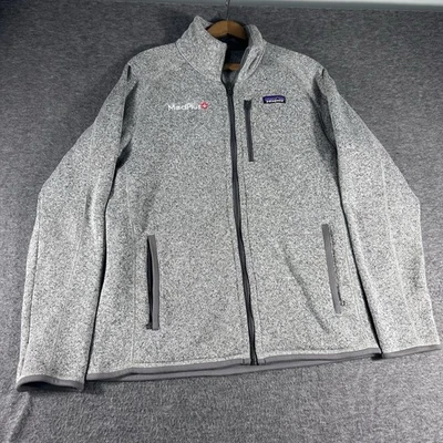 PATAGONIA Men's Better Sweater Full Zip Fleece Jacket Stonewash Gray M Gorpcore - Image 1 of 4