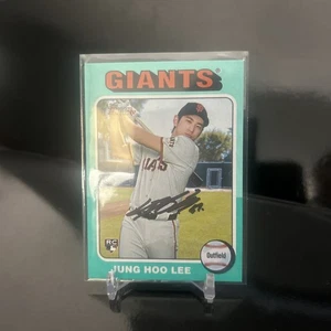 2024 Topps Heritage High Number - Jung-Hoo Lee #545 Aqua Border (RC) - Picture 1 of 2