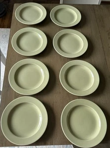 Martha Stewart MSE Classic Sage Green Salad Plates Set of 8 - Picture 1 of 7