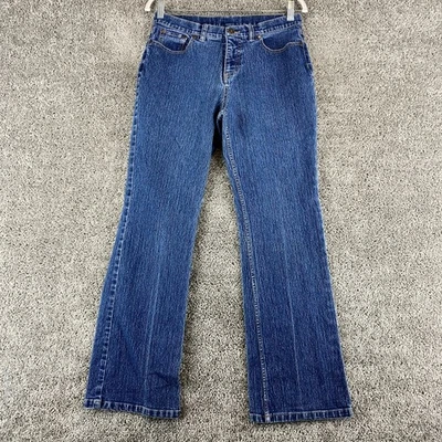 Pantalones de mezclilla Jaclyn Smith para mujer talla 6 azul bootcut tobillo tiro medio Foto 1 de 4