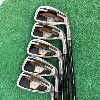 Wilson Tour Rx 431 S5 FIRESTICK Iron Set 5-6-7-8-9 Right Hand SENIOR FLEX Shafts - Image 1 of 4