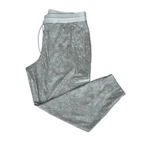 Athleta Venture Printed Pant Womens Size 16 Gray Taupe Athleisure Jogger - Picture 1 of 12
