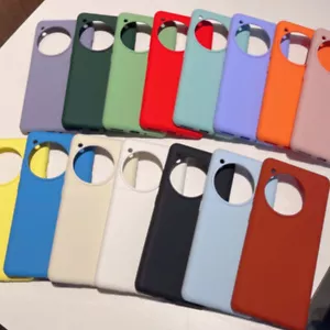 Funda trasera de silicona líquida suave a prueba de golpes colorida para OnePlus 12/12R/13R - Imagen 1 de 25