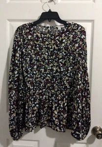 Blusa de mujer Zac & Rachel manga larga estampado grande - Imagen 1 de 7