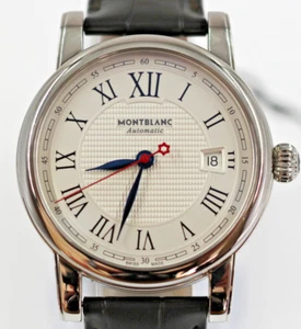 New Montblanc Meisterstuck Star 7236 Automatic 39mm Steel Mens Watch - Picture 1 of 11