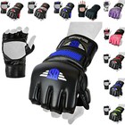 Boxing MMA Gloves Grappling Punching Bag Training Kickboxing Fight Sparring UFC