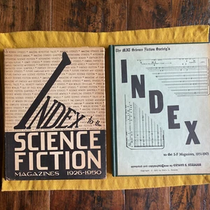 Vintage Index zu Science-Fiction-Magazinen ~ E. Strauss/Don Day ~ 1926-50 & 1951-65 - Bild 1 von 12
