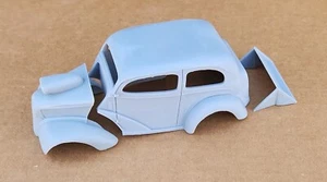 ABS-ÄHNLICHES 3D HARZ GEDRUCKT 1/18 1948 ANGLIA GASSER SCHLEPPKÖRPER MIT SCHAUFEL VORNECLIP - Bild 1 von 7