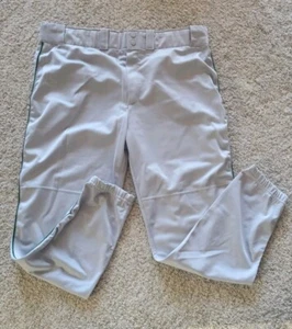 Wilson Adult Men's Baseball Pants Size XL Gray Green Stripe - Picture 1 of 7