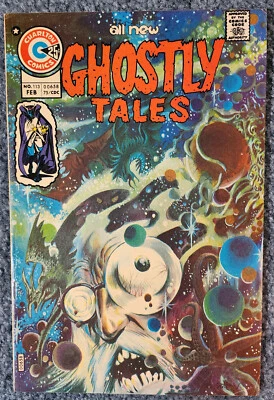 Ghostly Tales #113 Chatlton Comics 1975 Bronze Age Horror - VF- - Image 1 of 2