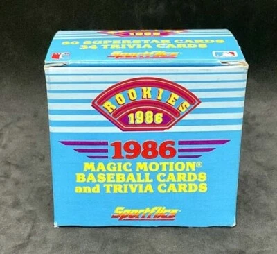 1986 Sportflics 50 Card Rookies Set Barry Bonds~Bo Jackson Rookie Year - Image 1 of 2