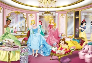 Kids room giant Wall Mural photo wallpaper 368x254cm Palace pets Disney Princess - Picture 1 of 6