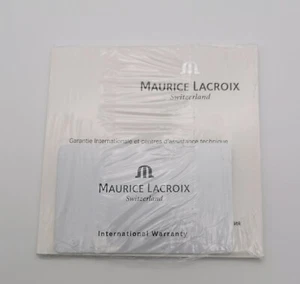 Maurice Lacroix Vintage Kit Garantiekarte Rohling und Booklet 2001 Newoldstock - Bild 1 von 8