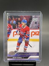 Sean Farrell Upper Deck Young Guns Rookie Card 2023-2024 #234 Montreal Canadiens