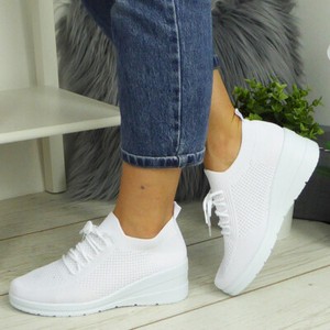white lace up pumps womens