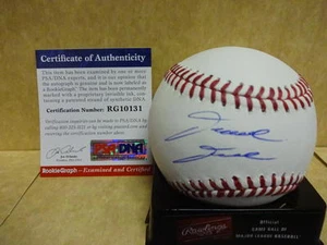 DAVID DAHL COLORADO ROCKIES ROOKIE GRAPH SIGNED M.L. BASEBALL PSA RG10131 - Picture 1 of 2