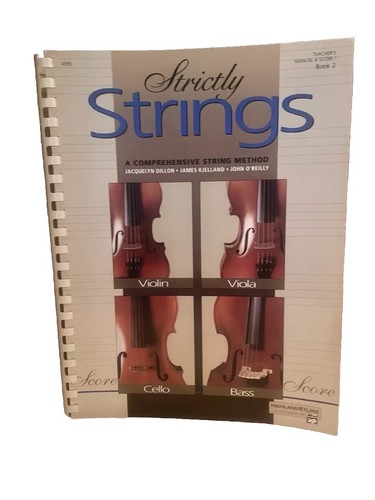 Strictly Strings, A Comprehensive String Method Teacher’s Manual ...