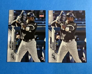 2020 Topps UK Edition Luis Robert RC #11 + 2020 Topps Series 2 RC #392 🔥  - Picture 1 of 4