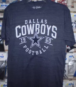 NFL DALLAS COWBOYS ETHOS NAVY T-SHIRT SHORT SLEEVE L LRG LARGE NEW NWT - Picture 1 of 1