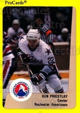 1989-90 ProCards AHL #257 Ken Priestlay