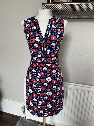 Abito poplin fiocco scattante Kate Spade taglia 0 taglia 6 £189