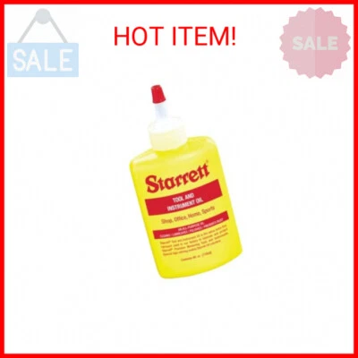 Starrett Tool and Instrument Oil - Extra-Fine Lubricant - Ideal for Measuring To - Image 1 of 2