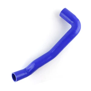 Blue Fit Mini Cooper S R56 R57 R60 Silicone Resonator Delete Intercooler Hose - Foto 1 di 6