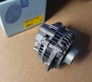 ALTERNATOR 90A FITS HYUNDAI GALLOPER H1 MITSUBISHI SHOGUN BLUE PRINT ADC41133 - Picture 1 of 1
