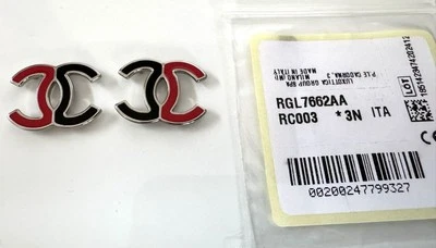 CHANEL CH 5525 Sunglasses Replacement Temples Side Logo Red/Black GENUINE - Image 1 of 3