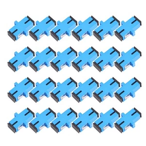 24pcs Fiber Coupler Fiber Optic Cable Connector fiber connectors - Afbeelding 1 van 12