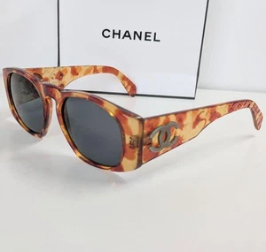 CHANEL Coco Mark Matelass Sunglasses 0003 00 Gray - Picture 1 of 7