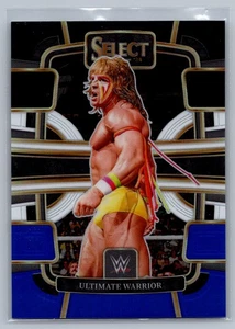 2024 Panini Select WWE #7 Ultimate Warrior Black and Blue Prizms #/399 - Bild 1 von 2
