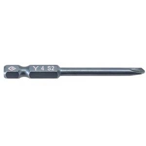 Robust and Sturdy Y3/Y4/Y5/Y6 Tri wing Screwdriver Bit with Hardness ± 58 - Picture 1 of 46