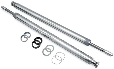 Pro-One Performance Hard Chrome Fork Tube Assemblies - 30.25in. Motorcycle - Image 1 of 3