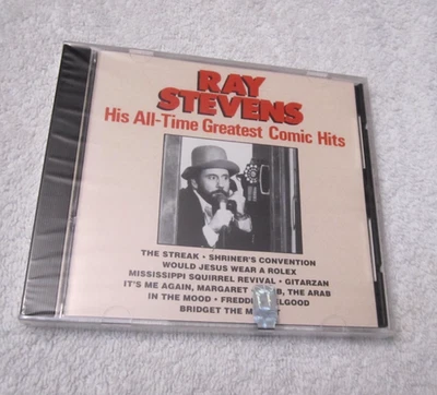 КОМПАКТ-ДИСК RAY STEVENS «HIS ALL-TIME GREATEST COMIC HITS» — НОВЫЙ В ЗАПЕЧАТАННОЙ УПАКОВКЕ - Изображение 1 из 3